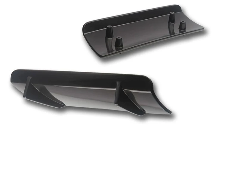 RDX Racedesign Rear bumper skirt 'Diffusor' Universal 'U-Diff' 52,5cm (PU)