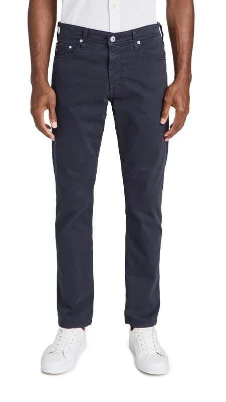 AG Adriano Goldschmied Men's The Graduate Tailored Leg 'Sud' Pant Casual, New Navy, 34W x 32L