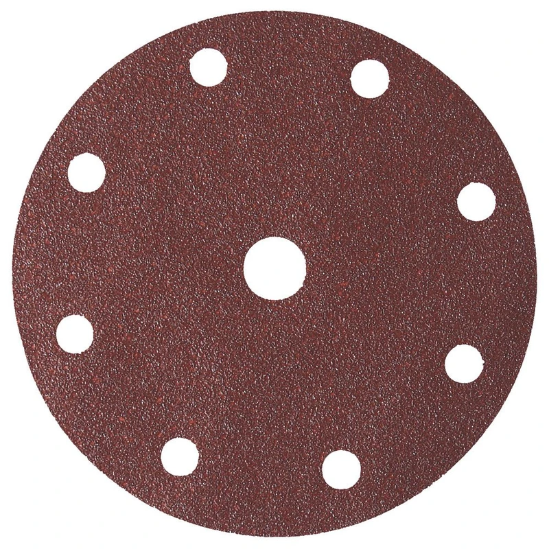 Forum Klettschleifscheibe Wood, 150 MM, Grit K240 4317784914499 9 Holes