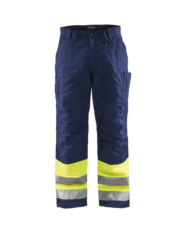 Blakläder 186218113389D92 Size D92 "High Vis" Winter Trousers - Yellow/Navy Blue