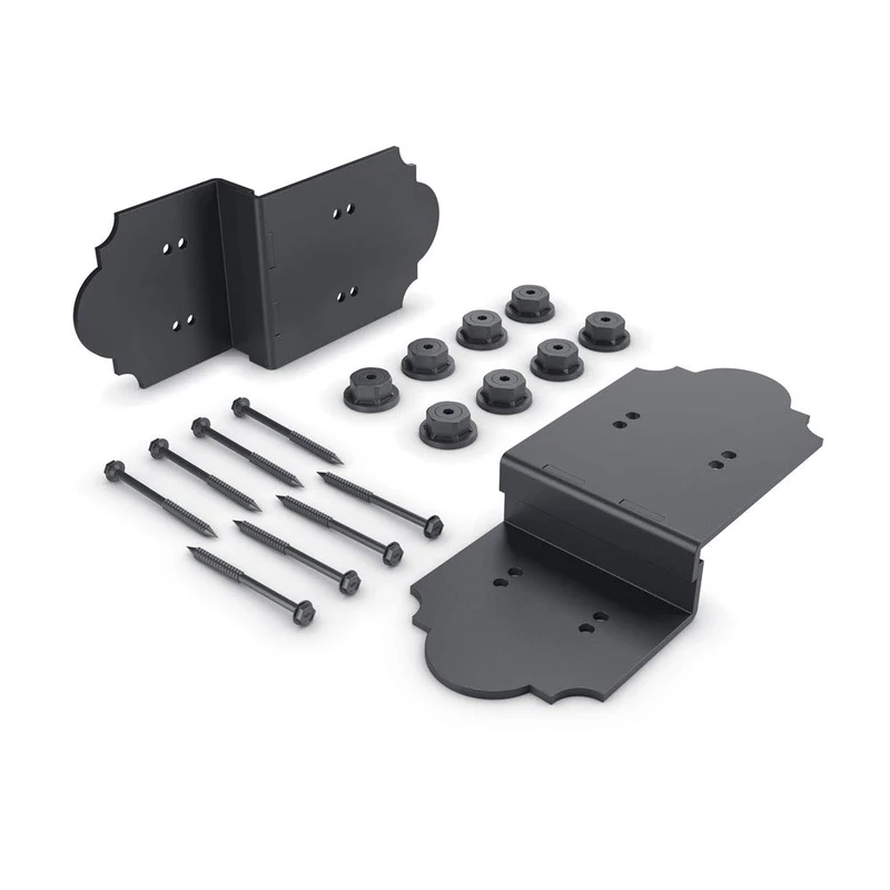 OZCO 56610 Laredo Sunset 8-inch Post to Beam Connector, (2 per Pack)