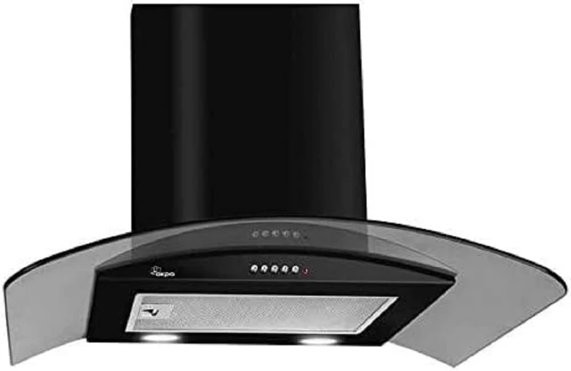 AKPO WK-4 Largo ECO 60 Cooker Hood Black, Leather, Multicoloured