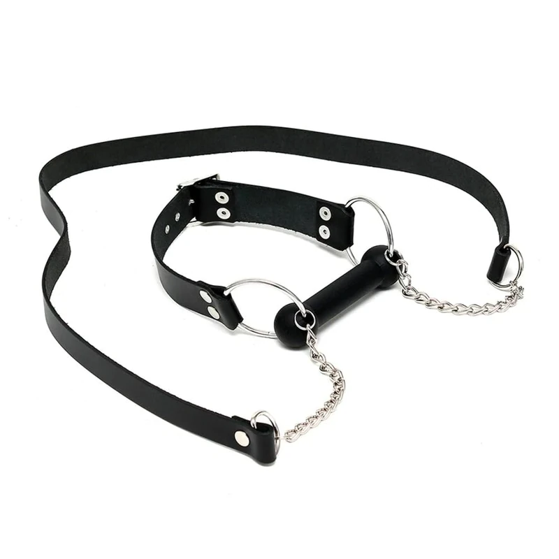 Rimba Bondage Play Mouth Gag Black One Size