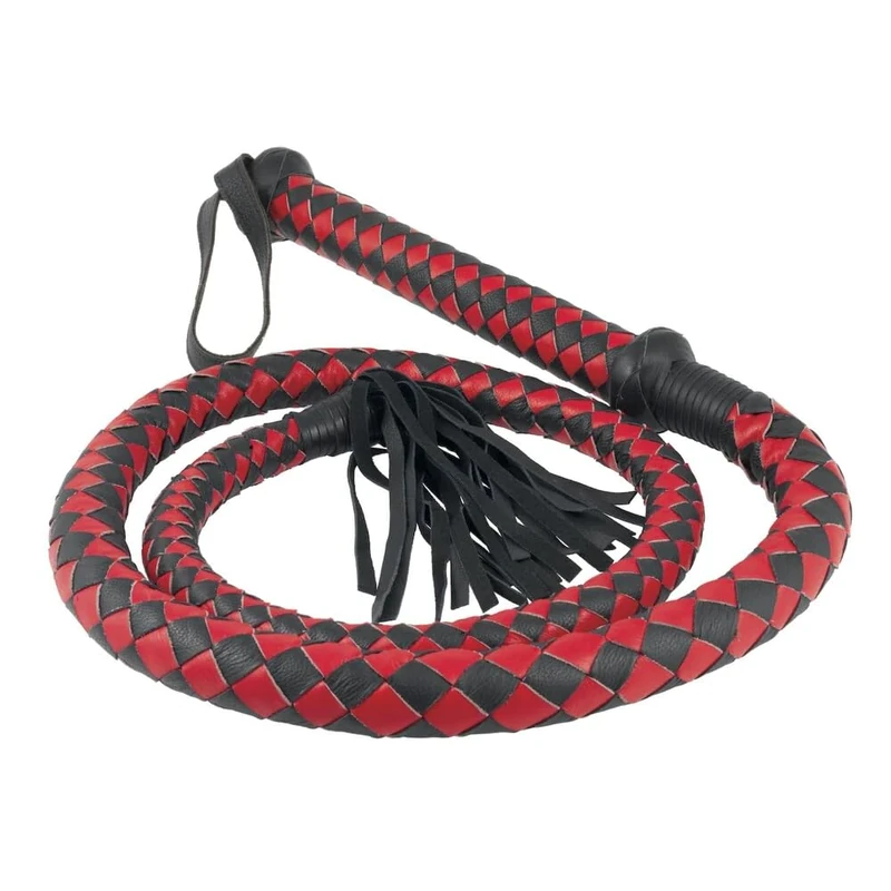 Long Arabian Whip Red And Black - Image 1