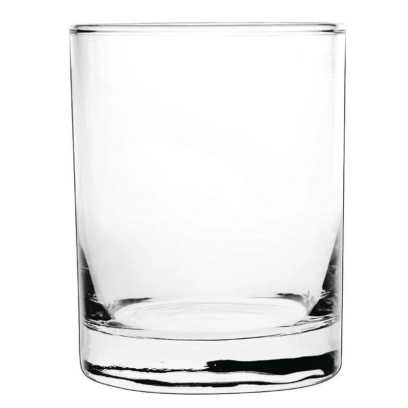 Olympia Rocks Tumblers 285Ml 85X80mm Drinking Glasses Restaurant 48pc