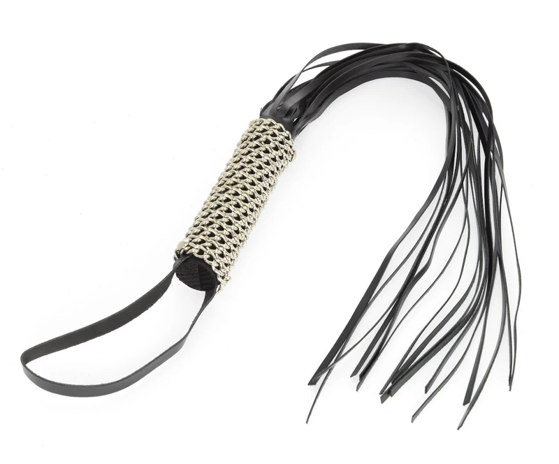 Leather and Chain Whip
