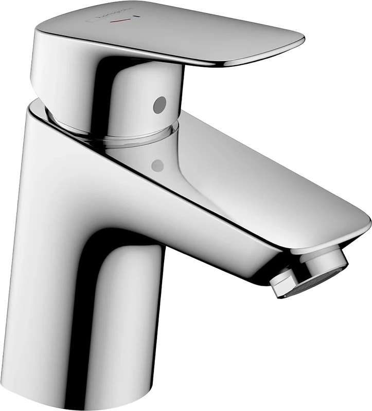 hansgrohe Logis basin mixer tap 70 with CoolStart energy saving function and pop up waste, chrome 71072000