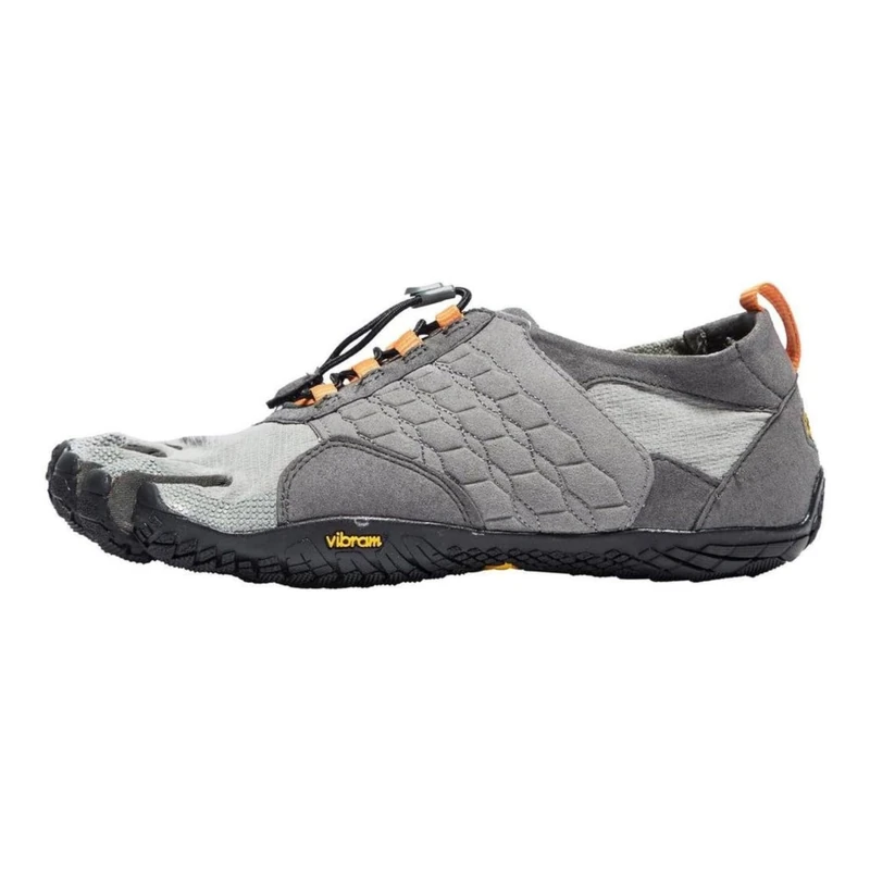 Vibram FiveFingers Men’s Trek Ascent Multisport Outdoor Shoes, Grey (Grey/black/orange),7.5-8 UK(41 EU)