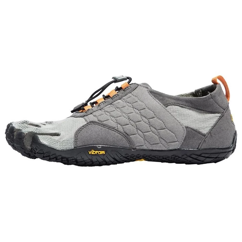 Vibram FiveFingers Men’s Trek Ascent Multisport Outdoor Shoes, Grey (Grey/black/orange),10.5 UK(45 EU)