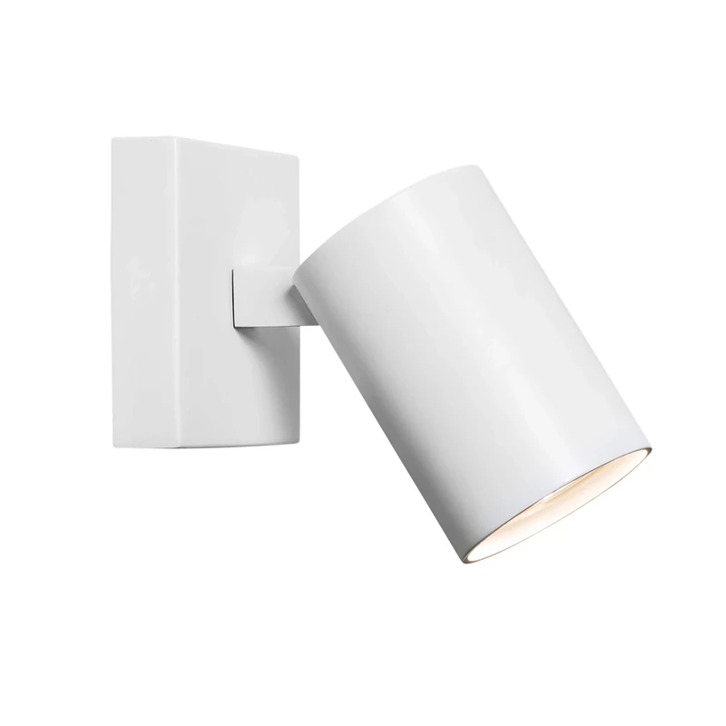 Astro Ascoli Single Indoor Spotlight (Textured White), GU10 Lamp, Designed in Britain - 1286001 - 3 Years Guarantee
