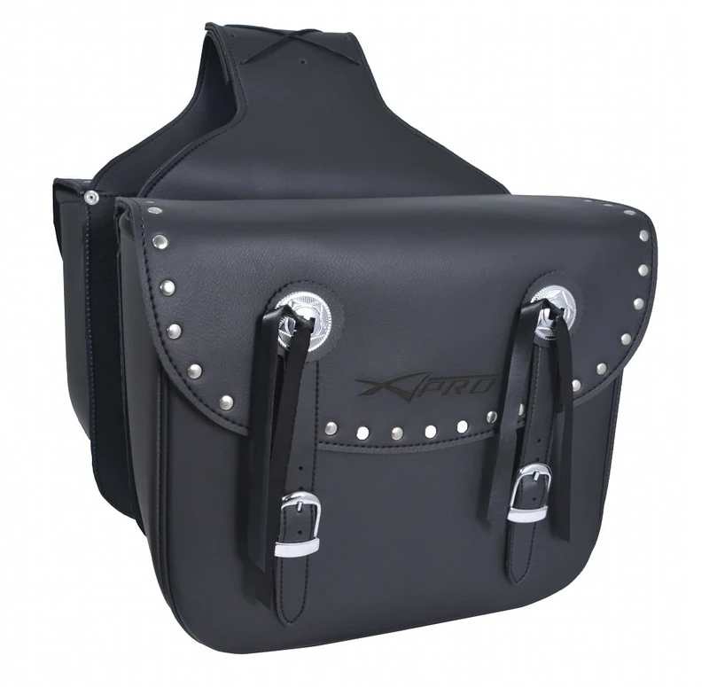 A-Pro Custom Motorcycle Biker Ren Forced Saddle Bag Luggage Motorbike Saddle Bags