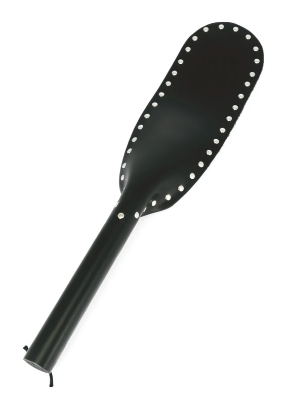 Large Leather Paddle with Rivets