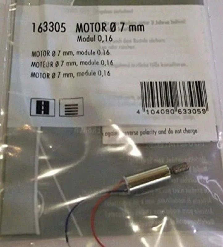 Faller 163305 Motor, Diameter 7 mm, Module 0.16 Model Kit, Various