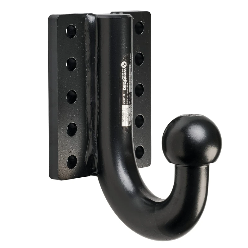 Westfalia Mounting Plate (10-holes) with Ball Neck (without bolt kit)