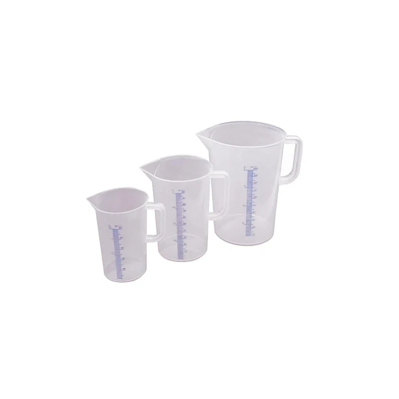 De Buyer Plastic Graduated Jug Pot – Height: 21.5 cm, transparent, 3 L