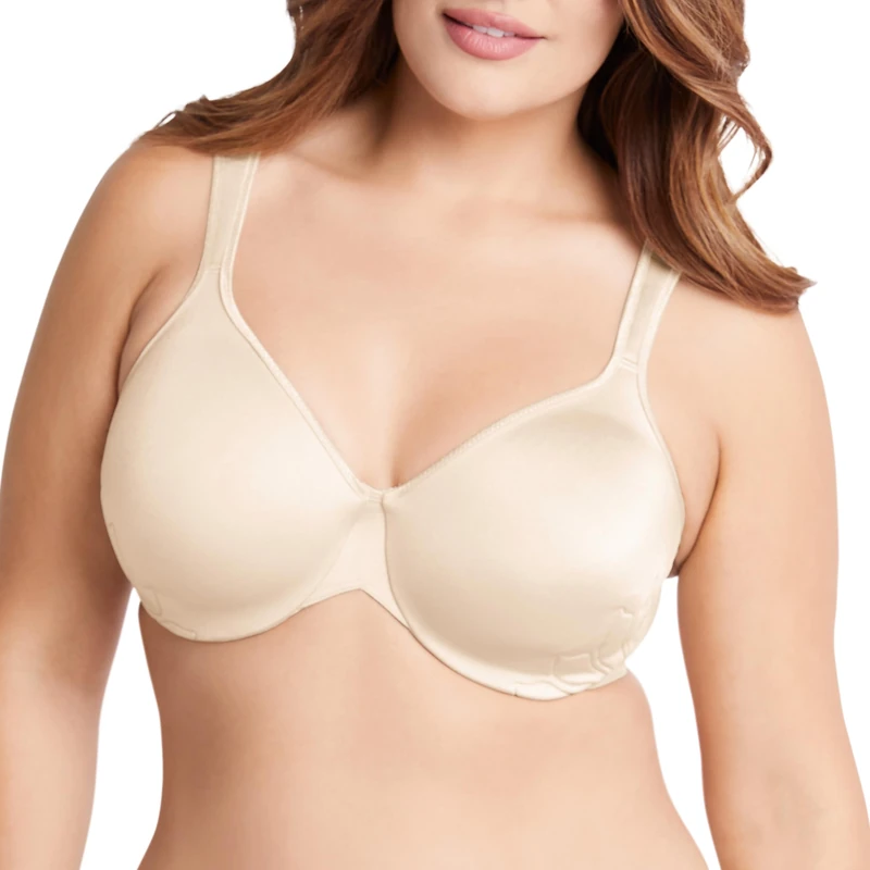 Bali Women's Live it Up Full Coverage Bra, Soft Taupe, 34DD