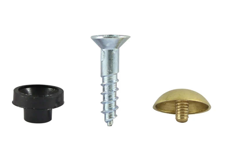 TIMCO Mirror Screws Dome Head Chrome - 8 x 3/4-200