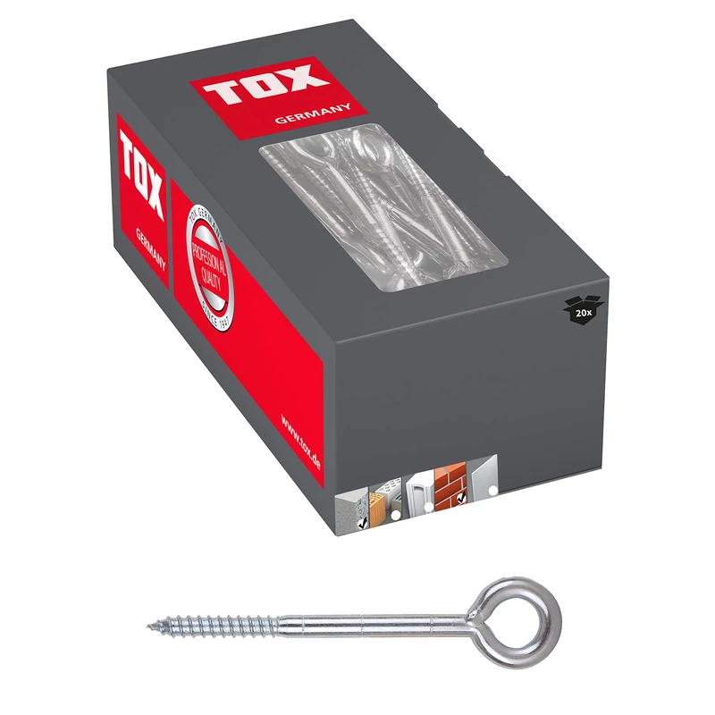 TOX scaffold anchorage Safe Fix Eye 12 x 190 mm, 20 pieces, 05810108 - Image 1