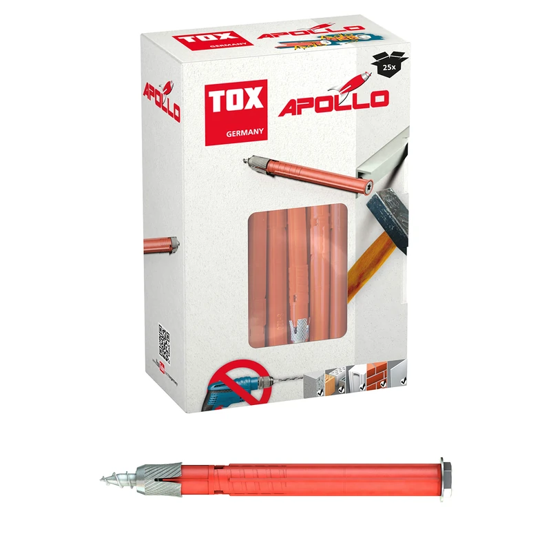 TOX Apollo KB 10 x 160 mm Frame Dowels - 25 Pack