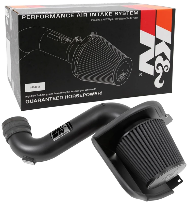 K&N Cold Air Intake Kit: High Performance, Increase Horsepower: Compatible with 2007-2010 CHEVROLET/GMC (Silverado 2500 HD, Silverado 3500 HD, Sierra 2500 HD, Sierra 3500 HD) 71-3066