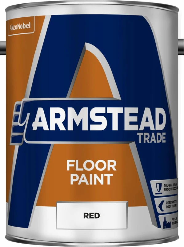 Armstead 5218612 5L Trade Floor Paint - Red