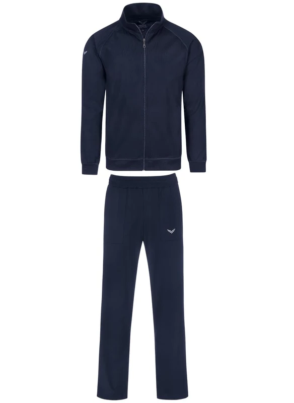 Trigema Men's 6371058 Tracksuit Not Applicable, Blue (Navy 046), XXX-Large