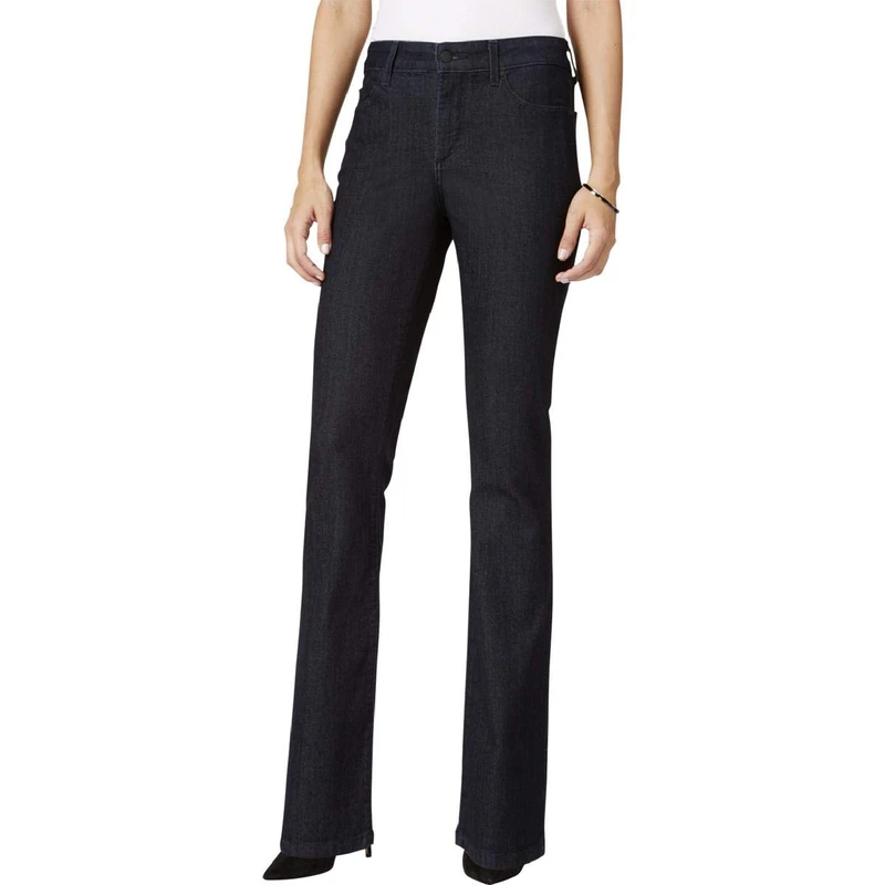 NYDJ Women's Billie Mini Bootcut Jean, Dark Enzyme Tonal, 4 33