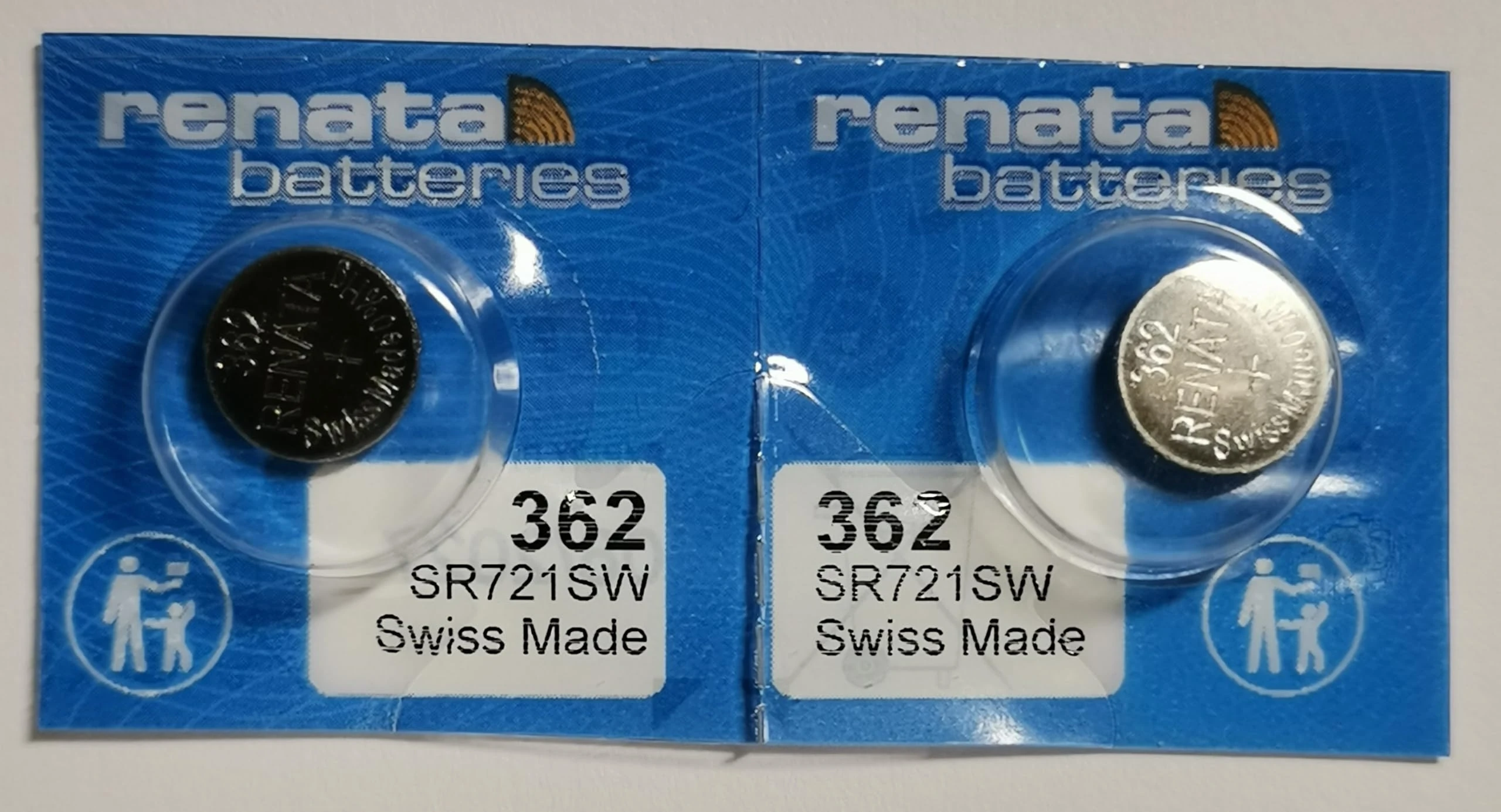 2 x renata 362 SR721SW