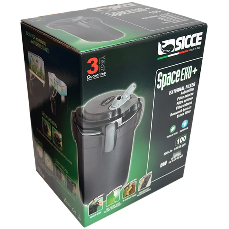 Filter for aquariums New Space EKO+ 100 external filter - 550 l/h - Image 1
