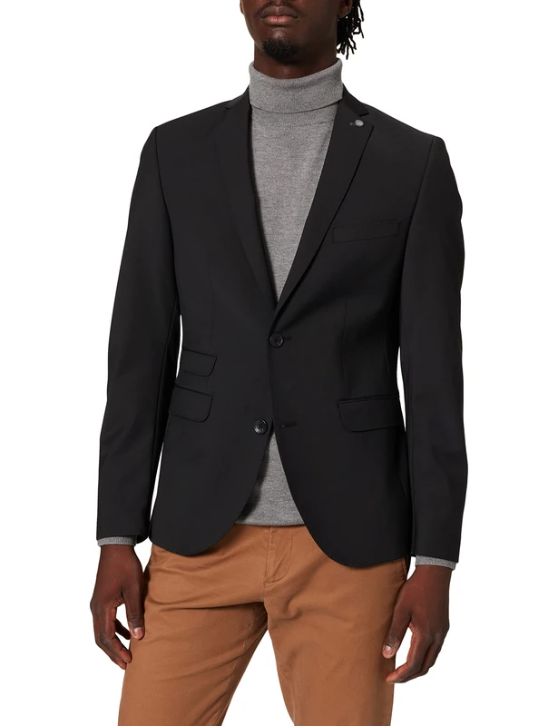 Club of Gents Men's AMF-Cliff SS Suit Jacket, Black (Black 90), 42R