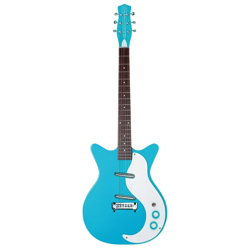 Danelectro DC59M-CBL "BABY COME BACK" Guitar - Blue