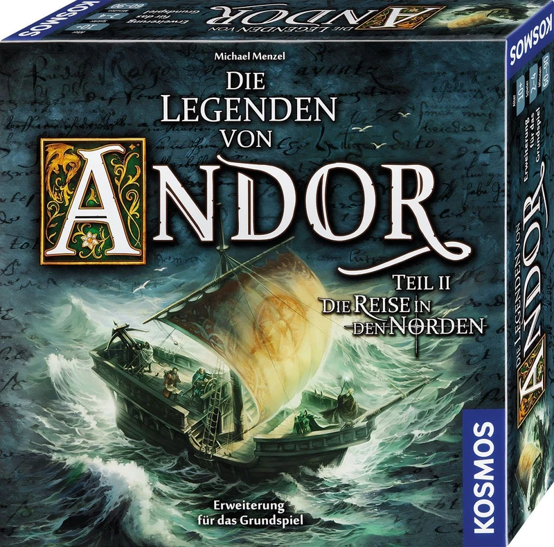Kosmos – The Legends of Andor – Part II The Journey to the North – Extension 691936 – The Legends of Andor - extension The Star Shield, strategy Game