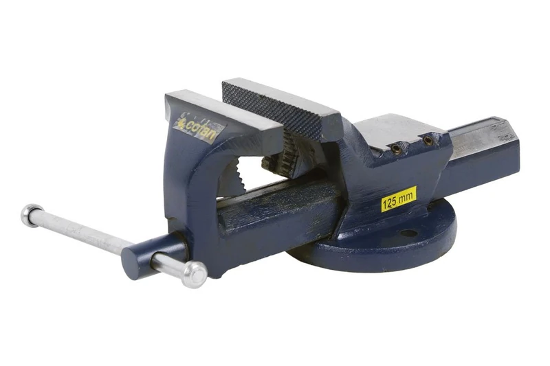 Parallel Bench Vice With Pipe Jaws - 8"