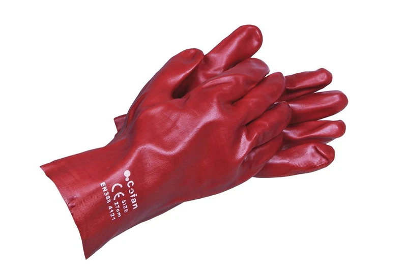 CoFan 11000046 – Pack of 12 Gloves (35 cm) Red - Image 1