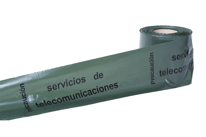 Cofan 11000315 Tape "Cables Telecommunication", 150 mm x 250 m - Image 1