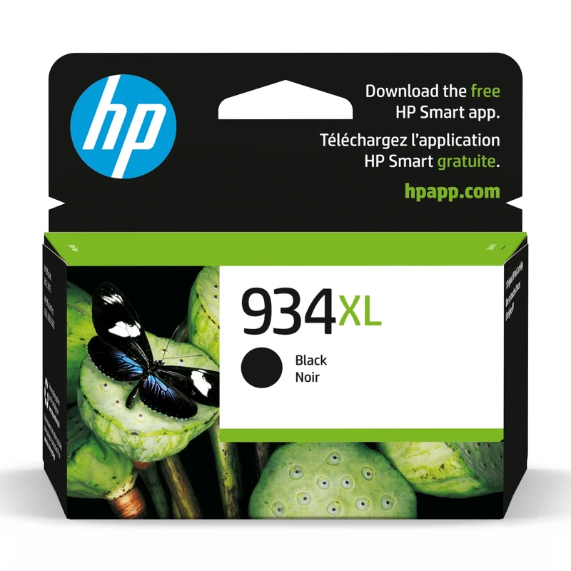 HP C2P23AE 934XL High Yield Original Ink Cartridge, Black, Single Pack
