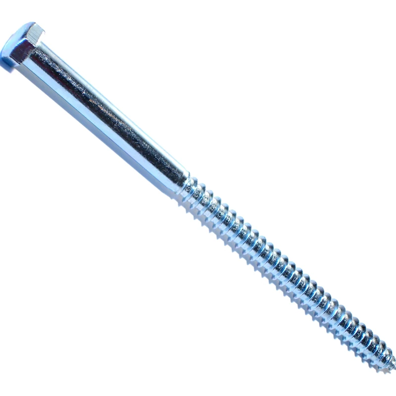 Hard-to-Find Fastener 014973260378 3/8 x 7 Hex Lag Screws (56 Pieces)
