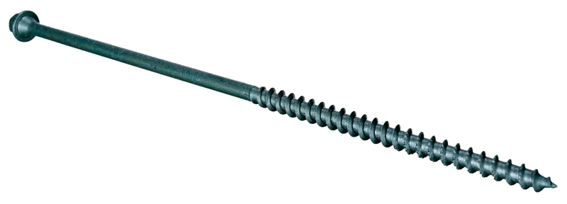 Hard-to-Find Fastener 014973266585 Hex Head Timber Screws, 1/4-Inch x 8-Inch, 50-Piece - Image 1