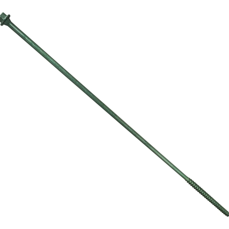 Hard-to-Find Fastener 014973266615 Hex Head Timber Green (30 Piece), 5/16 x 14"