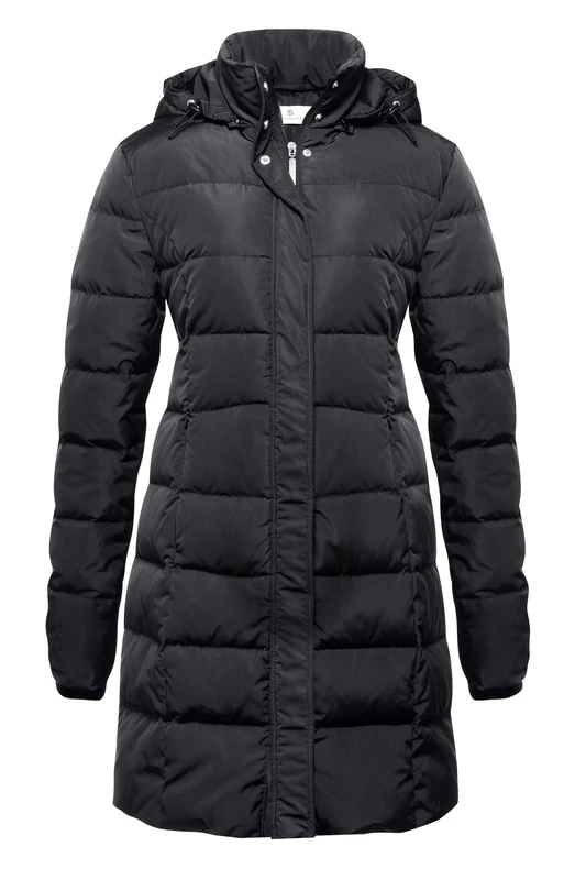 Bellybutton Women's Arlene Down Long Sleeve Maternity Coat, Black (1390), Size 10 (Manufacturer Size:38) - Image 1