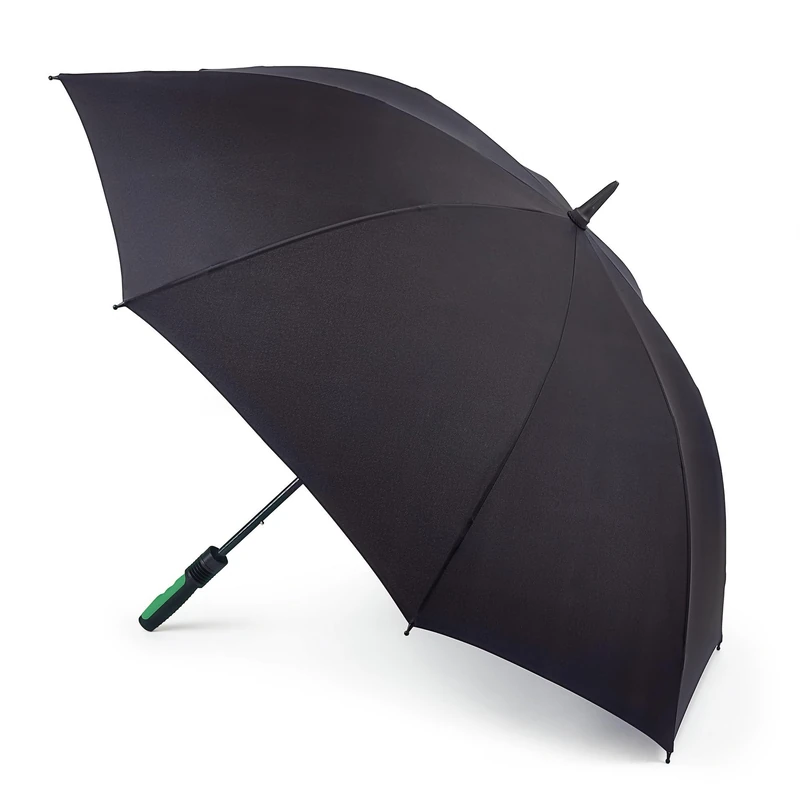 Fulton Performance Cyclone Golf Umbrella Black, Supersize Canopy UPF30+