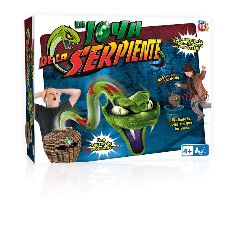 PLAY FUN BY IMC TOYS The Jewel of the Snake (Spanish Version) | Family Board Game for Kids +4 Years