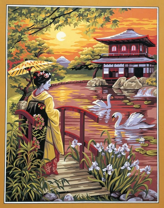 Royal Paris Tapestry Canvas: Royal Paris: Provence, Multi, 48 x 75cm