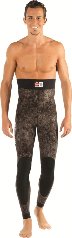 Cressi Men's Tracina Premium Neoprene 3.5mm Spear Fishing Pants, Camouflage DDSP, S/2 - Image 1