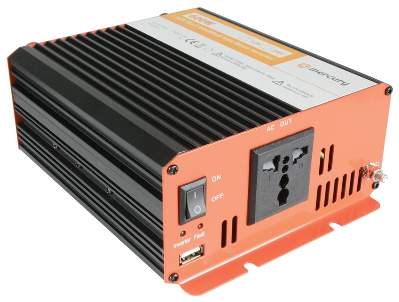 Mercury | Modified Sine Wave Inverter | 12Vdc - 600W