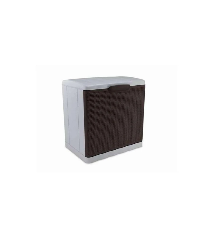 Stefanplast Elegance Shoe Cabinet, Moka, 40 x 30 x 40 cm