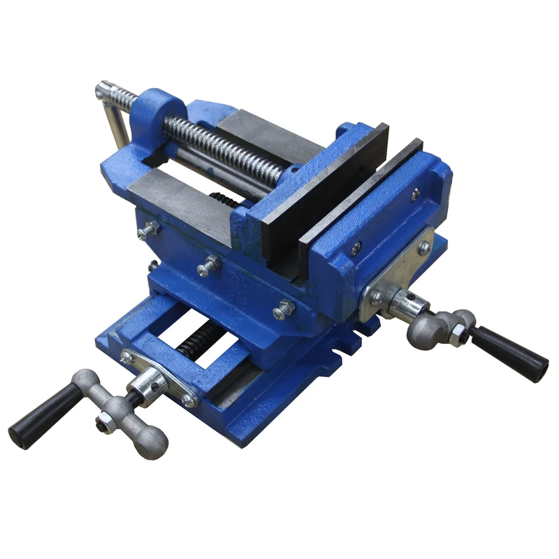 HFS(R) 3" Cross Slide Vise Drill Press Metal Milling 2 Way X-Y Heavy Duty Clamp Machine