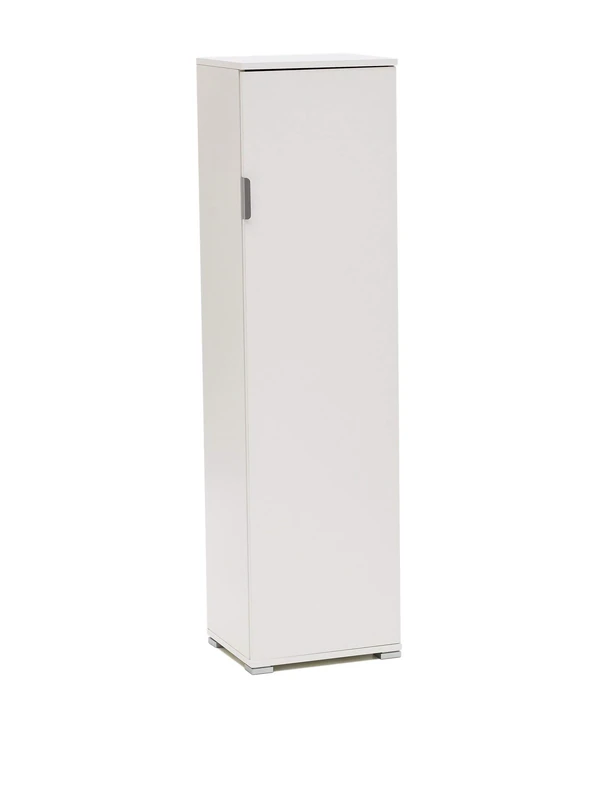 MeMi ME207bia Modern Broom Holder 151 x 33 x 40 cm Bianco - Image 1