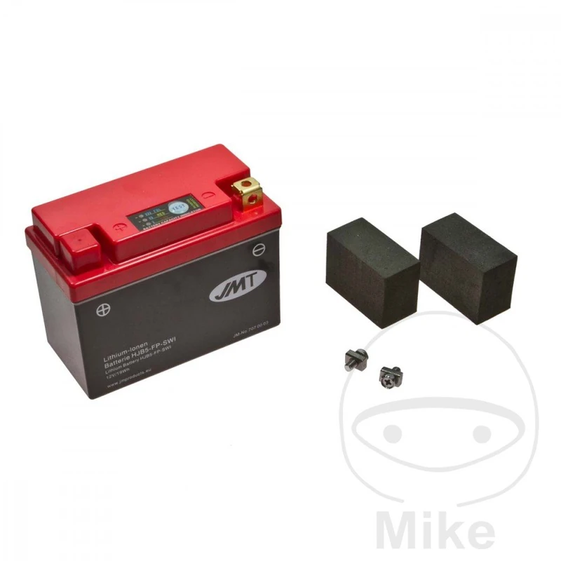 BATTERIA HJB5-FP JMT Lithium-Ionen mit Anzeige Wasserdicht