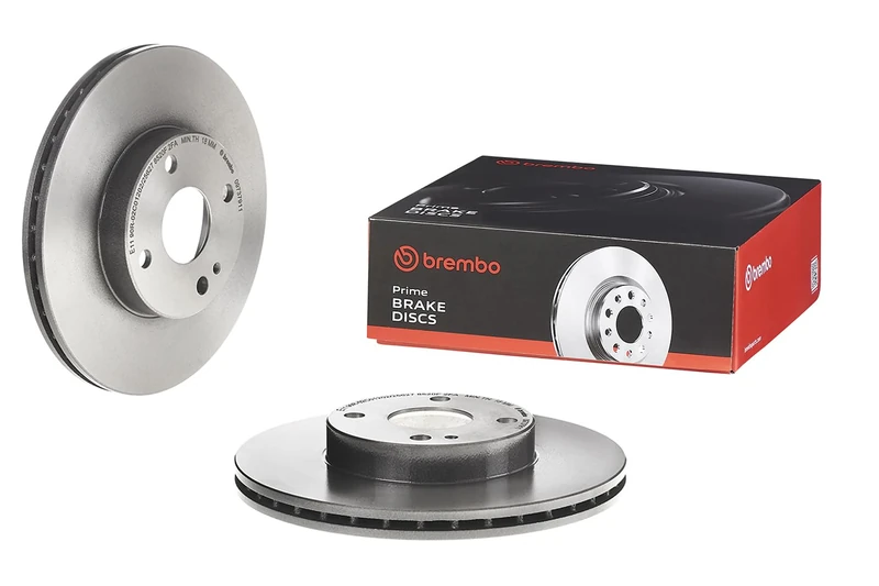 Brembo 09.7379.11 Front UV Coated Brake Disc - Set of 2